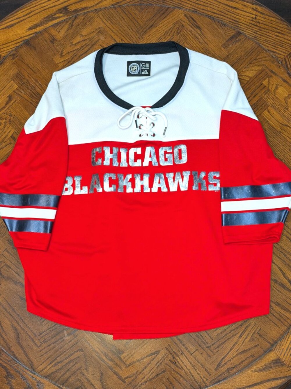 Chicago Blackhawks Top - Women's L - NHL Licensed G-III by Carl Banks Pullover